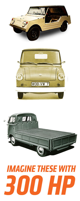 Illustration for article titled What Will You Need To Do To Stick Porsche's New Flat-Four Into An Old Volkswagen?